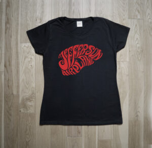 Jefferson Airplane Wes Wilson Fillmore Auditorium 1966 T-Shirt