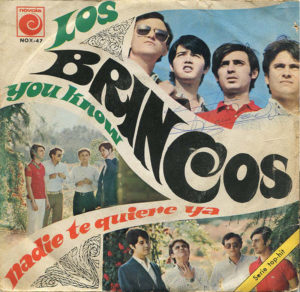 Los Brincos "Nadie Te Quiere Ya" album art cover portada