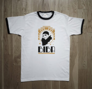 BIBA Swinging London Boutique Kensington High Street Psychedelic Art Deco T-Shirt