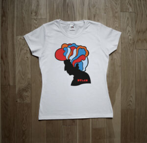 Bob Dylan Psychedelic Milton Glaser Mad Men T-Shirt