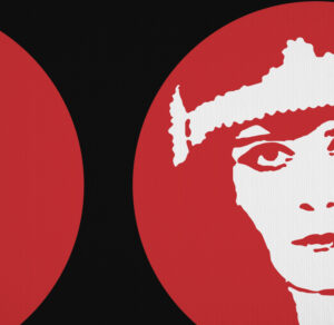 IT International Times Magazine Underground Newspaper Theda Bara T-Shirt