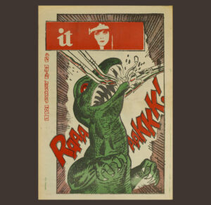 IT International Times Magazine Underground Newspaper Theda Bara Cover