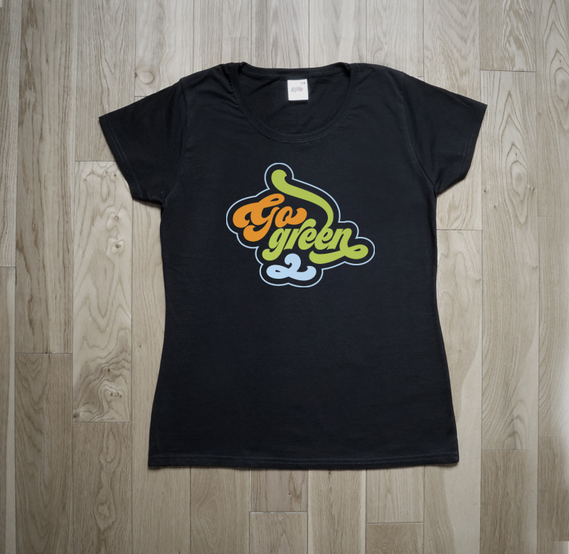 Go Green Vintage Sixties Ecology Boho T-Shirt